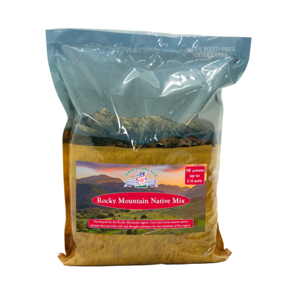 rocky mountain native pasture grass seed mix